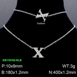 SS Jewelry Set(Most Women) - KS118163-KLB