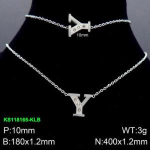 SS Jewelry Set(Most Women) - KS118165-KLB