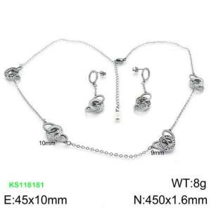 SS Jewelry Set(Most Women) - KS118181-KSP