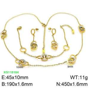 SS Jewelry Set(Most Women) - KS118184-KSP