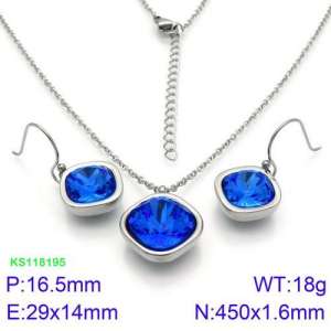 SS Jewelry Set(Most Women) - KS118195-K