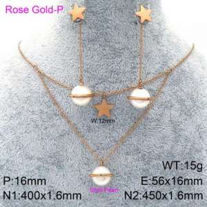 SS Jewelry Set(Most Women) - KS118302-KFC