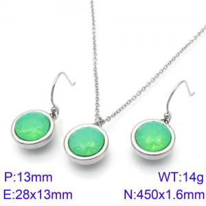SS Jewelry Set(Most Women) - KS118307-K