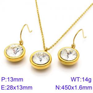 SS Jewelry Set(Most Women) - KS118319-K