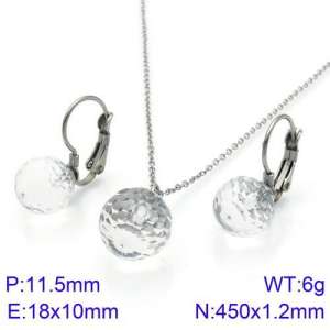 SS Jewelry Set(Most Women) - KS119032-K