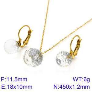 SS Jewelry Set(Most Women) - KS119033-K