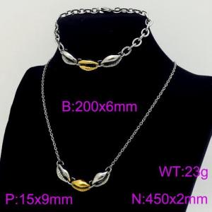 SS Jewelry Set(Most Women) - KS119632-Z