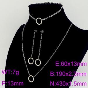 SS Jewelry Set(Most Women) - KS119634-Z