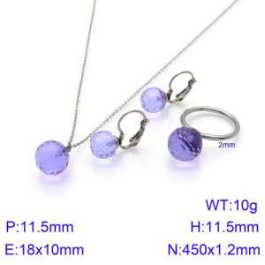 SS Jewelry Set(Most Women) - KS119808-K