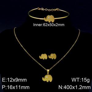 SS Jewelry Set(Most Women) - KS119847-K