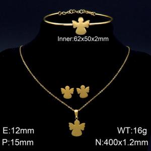SS Jewelry Set(Most Women) - KS119857-K