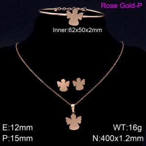 SS Jewelry Set(Most Women) - KS119859-K