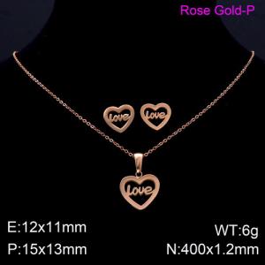 SS Jewelry Set(Most Women) - KS119876-K