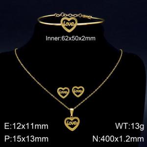 SS Jewelry Set(Most Women) - KS119879-K