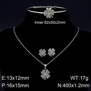 SS Jewelry Set(Most Women) - KS119887-K