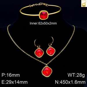 SS Jewelry Set(Most Women) - KS120170-K