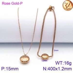 SS Jewelry Set(Most Women) - KS120280-KFC