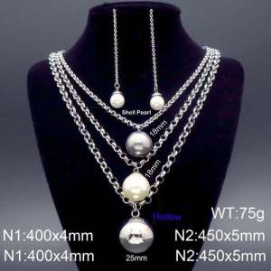 SS Jewelry Set(Most Women) - KS120427-Z