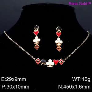 SS Jewelry Set(Most Women) - KS120803-KFC