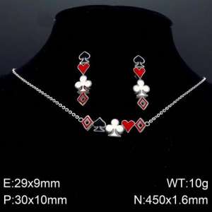 SS Jewelry Set(Most Women) - KS120805-KFC