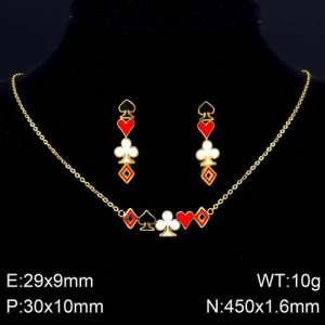 SS Jewelry Set(Most Women) - KS120807-KFC