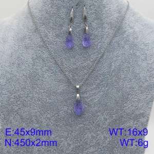 SS Jewelry Set(Most Women) - KS121179-Z