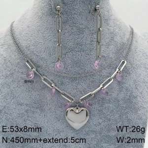 SS Jewelry Set(Most Women) - KS121341-Z