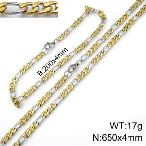 SS Jewelry Set(Most Men) - KS121518-Z