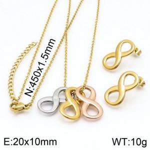 SS Jewelry Set(Most Women) - KS121572-Z