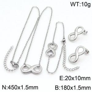 SS Jewelry Set(Most Women) - KS121582-Z