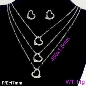 SS Jewelry Set(Most Women) - KS121584-Z