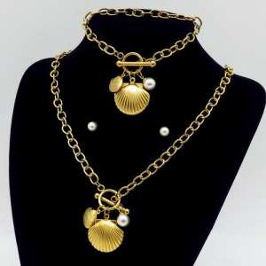 SS Jewelry Set(Most Women) - KS122345-BI