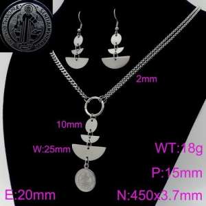 SS Jewelry Set(Most Women) - KS122695-Z