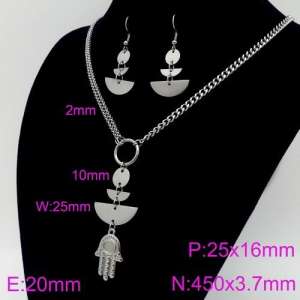 SS Jewelry Set(Most Women) - KS122699-Z