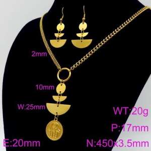 SS Jewelry Set(Most Women) - KS122704-Z