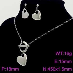 SS Jewelry Set(Most Women) - KS122742-Z