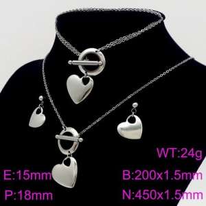 SS Jewelry Set(Most Women) - KS122747-Z