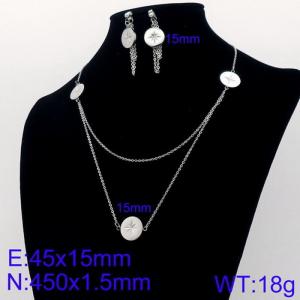 SS Jewelry Set(Most Women) - KS122763-Z