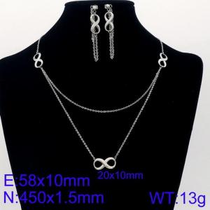 SS Jewelry Set(Most Women) - KS122771-Z