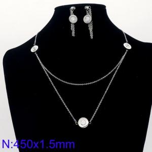 SS Jewelry Set(Most Women) - KS122774-Z