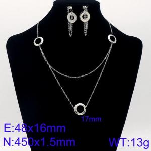 SS Jewelry Set(Most Women) - KS122776-Z