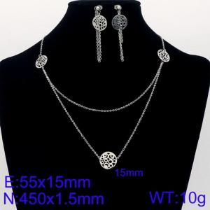 SS Jewelry Set(Most Women) - KS122777-Z