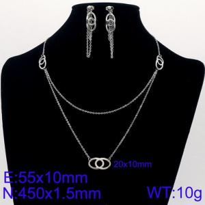 SS Jewelry Set(Most Women) - KS122779-Z