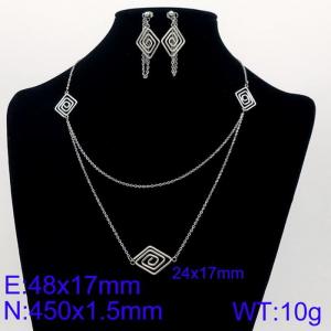 SS Jewelry Set(Most Women) - KS122781-Z