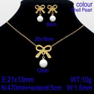 SS Jewelry Set(Most Women) - KS123036-Z