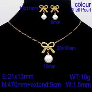 SS Jewelry Set(Most Women) - KS123037-Z