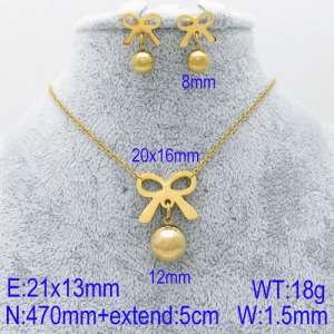 SS Jewelry Set(Most Women) - KS123038-Z