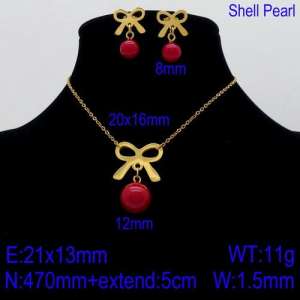 SS Jewelry Set(Most Women) - KS123043-Z