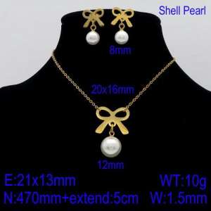 SS Jewelry Set(Most Women) - KS123045-Z