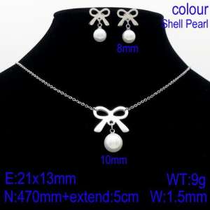 SS Jewelry Set(Most Women) - KS123050-Z